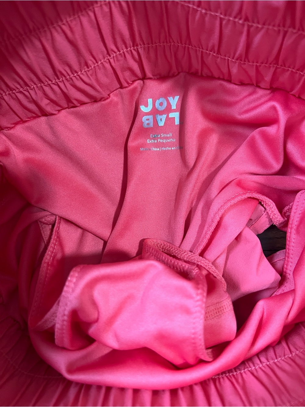 JoyLab High Rise Athletic Shorts with Pockets Pink XS - Picture 5 of 9